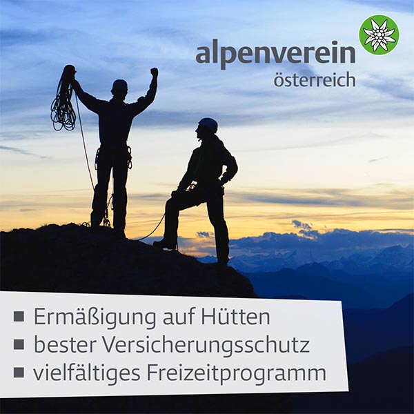 Discounted membership at Alpenverein