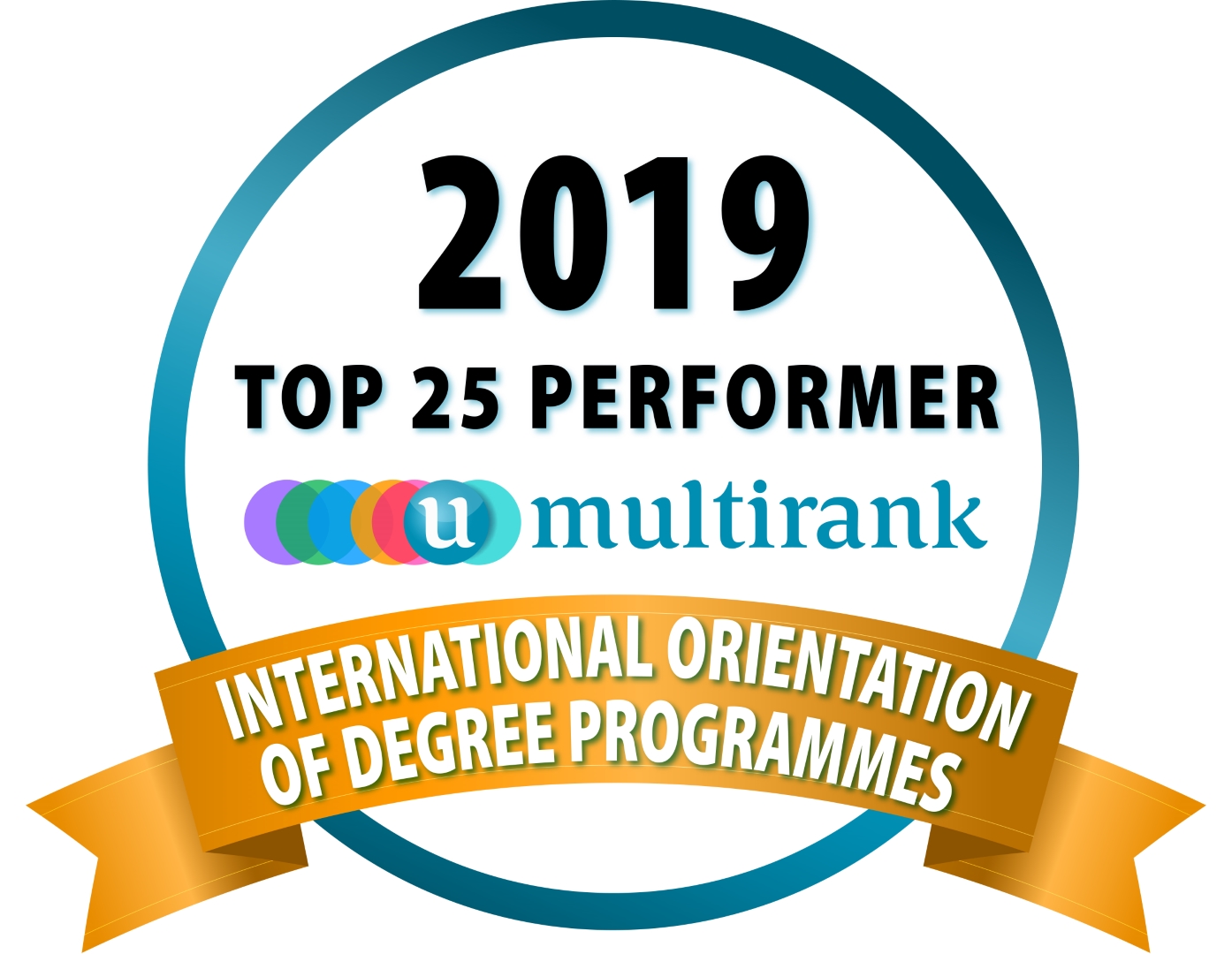 2019 Top 25 Performer Mulitrank - International orientation of Degree Programmes