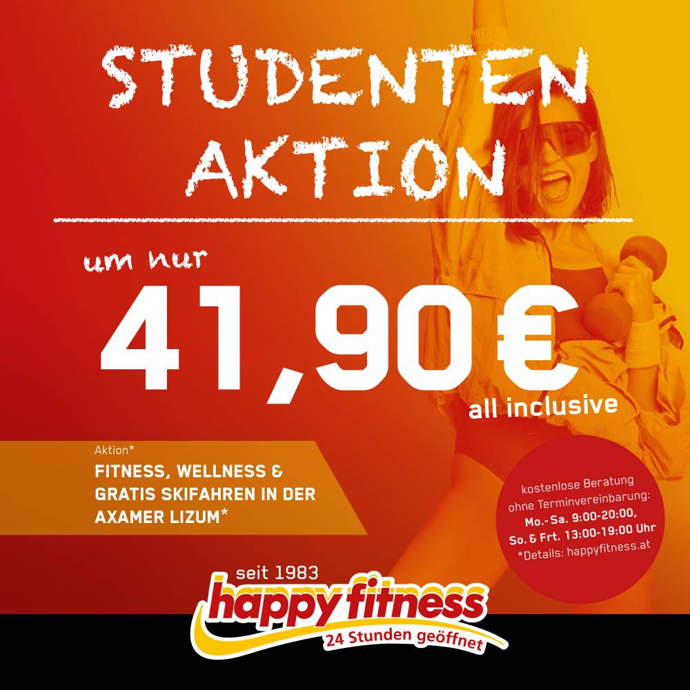 Student Special Happy Fitness