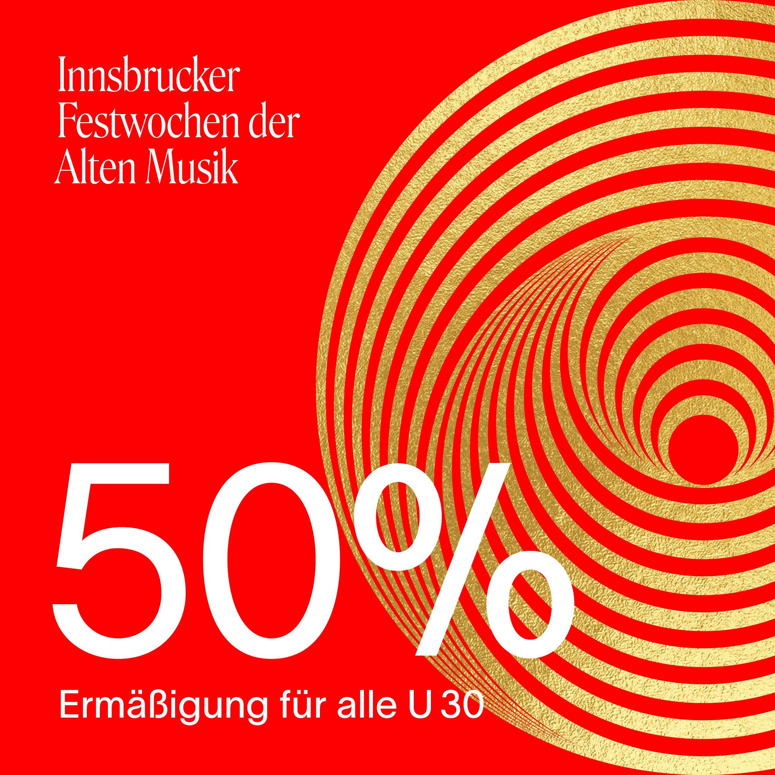 50% Rabatt für alle unter 30 